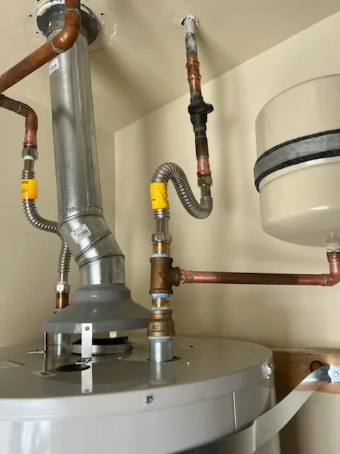 Water heater installation and plumbing repair in Winton Place